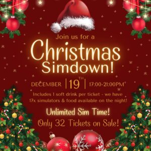 ABRUZZI CHRISTMAS SIMDOWN - 19TH DECEMBER 5pm-9pm!